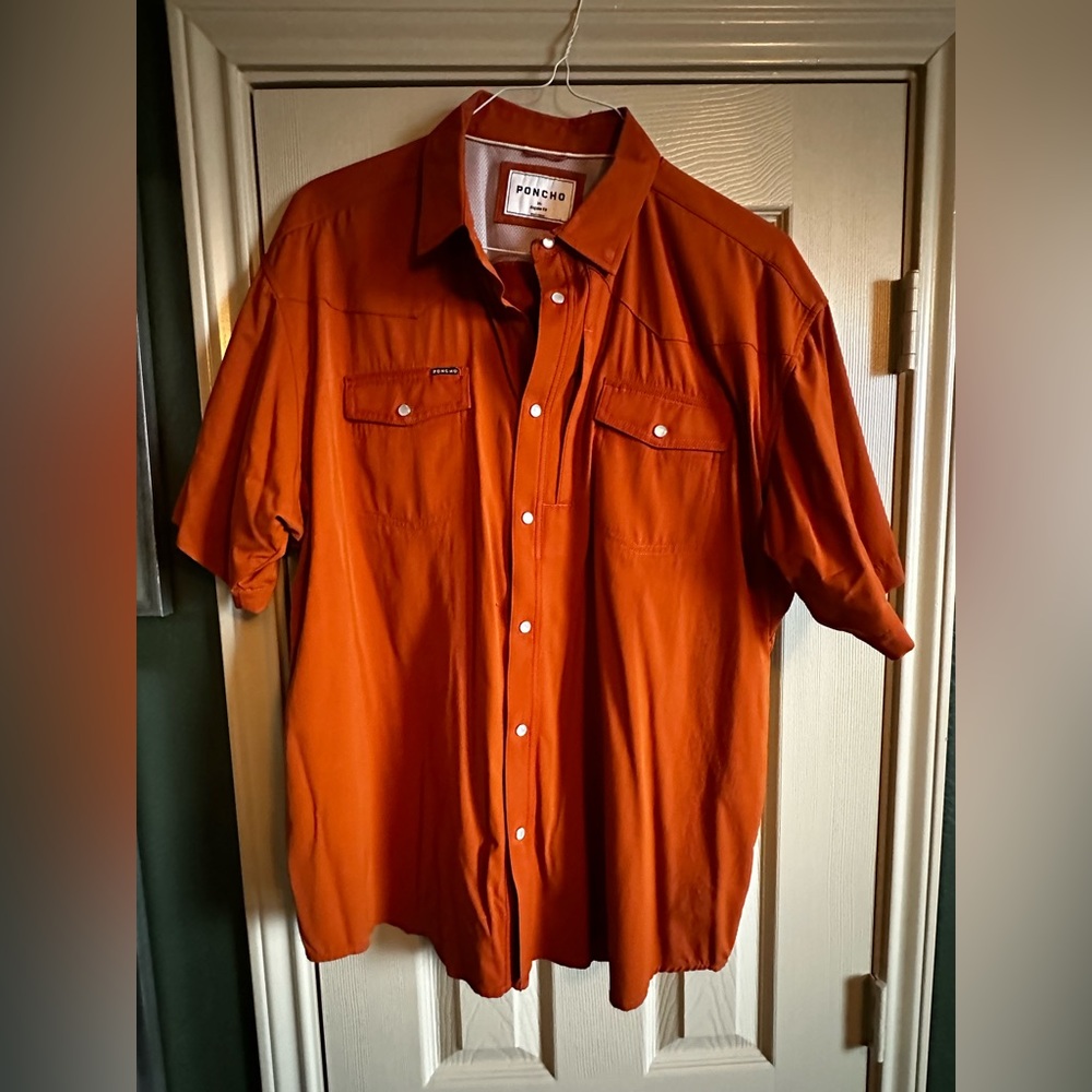 Title: XL Poncho Outdoors Shirt - Western Style. (The 1969)